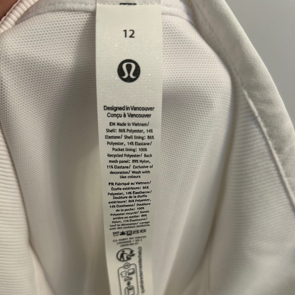 Lululemon Court Rival Tennis Track Jacket Size 12 - Picture 4 of 5